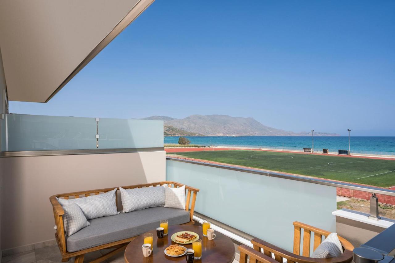 Indigo Blue Seaside Deluxe Apartments Kissamos Exterior photo