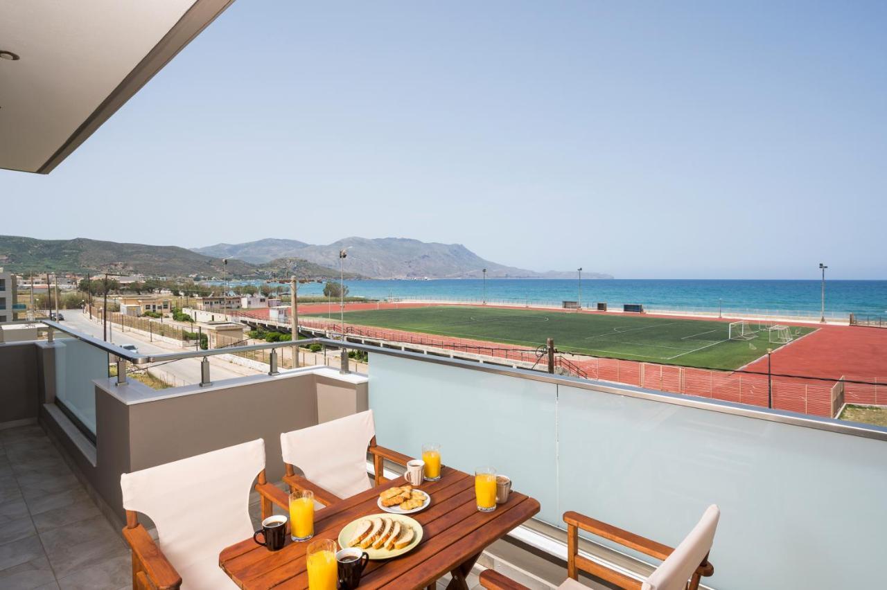 Indigo Blue Seaside Deluxe Apartments Kissamos Exterior photo